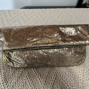 Gold Victoria's Secret bag